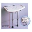 Asiento abatible con patas AD538D 